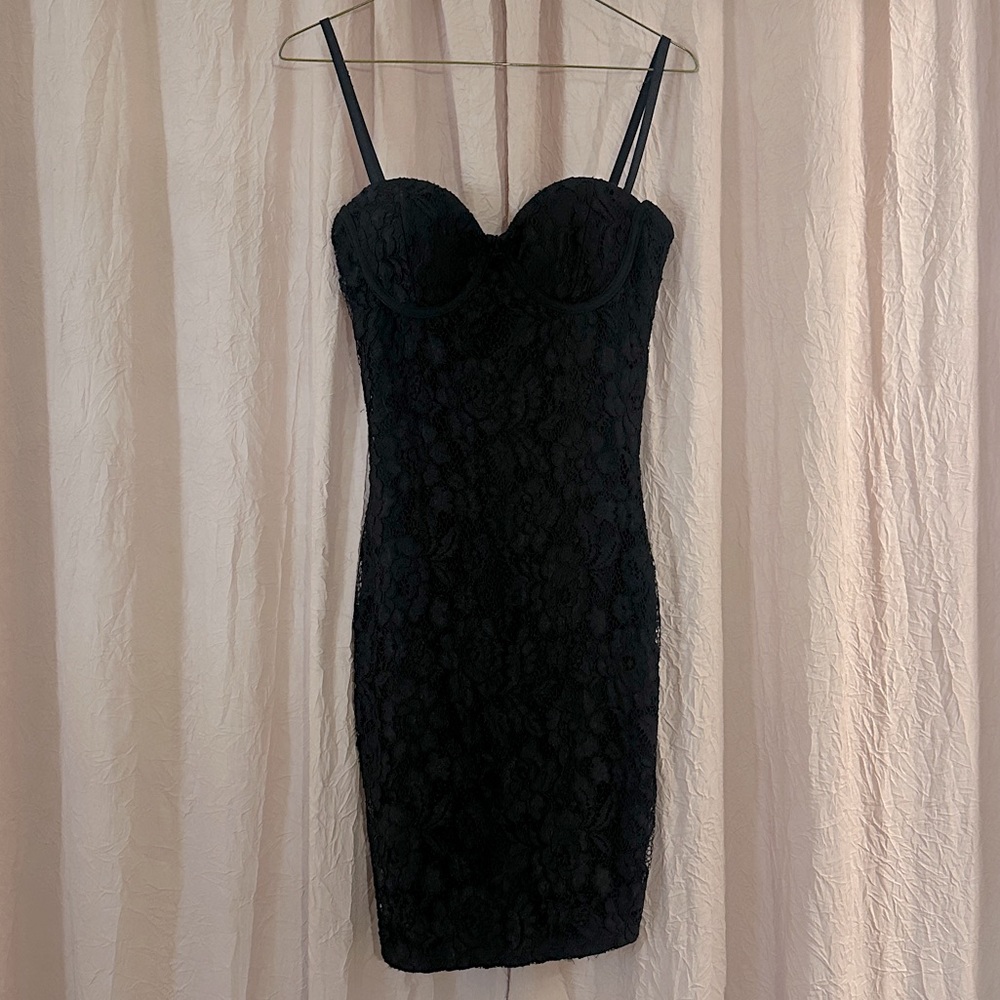 Black Lace Dress